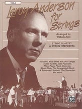 Leroy Anderson for Strings Viola string method book cover Thumbnail